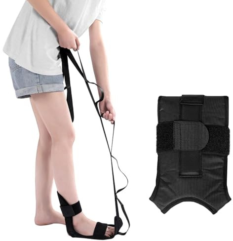 1 Pezzo di Fasce Elastiche di Resistenza per Pilates, Cinghia per Barella per Gambe, Bande Elastiche di Resistenza, Cinghia per Allungamento, per Fascite Plantare, Tendine del Ginocchio