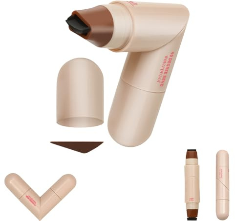 Eyeliner Stamp, Rotating Dual-Wing Eyeliner, Rotante 2 Testa Stencil Eyeliners Occhi, Lunga Durata Impermeabile Pieghevole Timbri Eye Liner Eyeliners Stampo Per Casa Viaggio