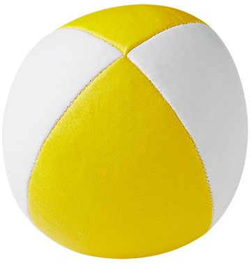 Henrys J05010-B10 Beanbag, Weiß-gelb
