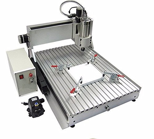 GOWE Máquina de grabado CNC de 1.5KW fresadora PCB para corte de metal y carpintería