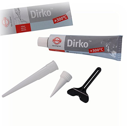 Elring – 1 tube 70 mL Dirko HT - Mastic silicone pour joints - Gris - 036.163