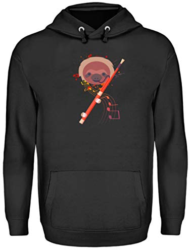 Chorchester Perfekt für Faultier und Fagott Fans - Unisex Kapuzenpullover Hoodie -XL-Jet Schwarz