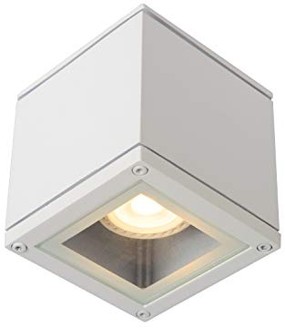 LUCIDE AVEN - Deckenstrahler Badezimmer - 1xGU10 - IP65 - Weiß