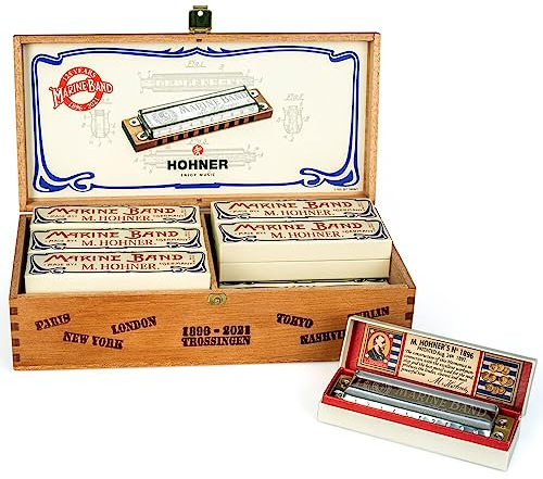 Marine Band Diatonische Mundharmonika Marine Band 125th ANNIVERARY DISP.12 PCS.