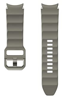 Samsung Robust sportband (S/M) ET-SDR90 för Galaxy Watch4, Galaxy Watch4 Classic, Galaxy Watch5, Galaxy Watch5 Pro, grå