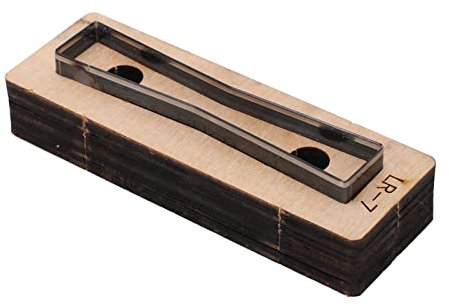 Garosa DIY-Leder-Stanzform, Leder-Metall-Stanzformen DIY-Leder-Stanzform für DIY-Handwerk, Schmuckherstellung und Zuhause, Hohlstanzwerkzeug (LR-7)