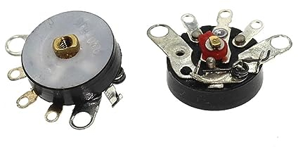 JMORCO 100PCS Gerade Winkel Radio Potentiometer RV12MM B103 B10K B503 B50K Power Verstärker Volumen Potentiometer Mit Schalter (Color : B103 10K)