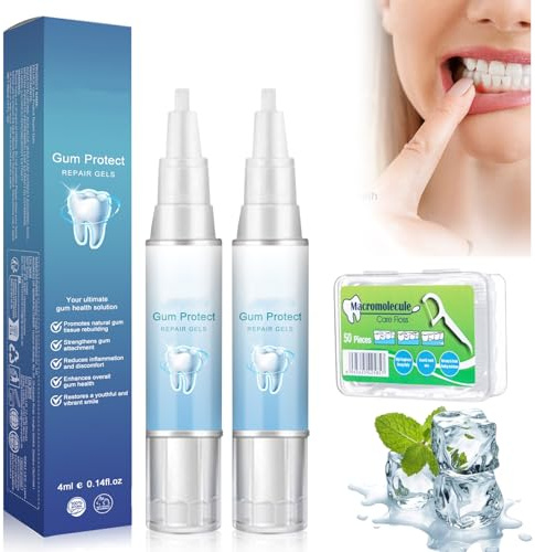 Qylen Gum reparationsgel, reparation av mullein tuggummi, Qylengummi, reparation av mullein tänder, gelé för tandblekande essens-penna, tandläkemedelsterapi gel (2)
