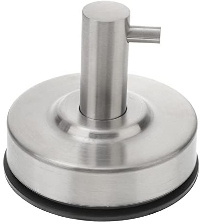 Tofficu 2piezas Gancho De Acero Inoxidable Ganchos De Succión Sin Perforaciones Para Ropa Toallas y Vidrio Para Baño y Cocina
