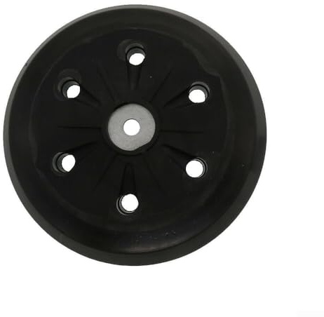 Qualoramall Tampons d'interface en mousse à 6 trous de 15,2 cm pour disques de ponçage pour ponceuse électrique Metabo SX E 425 XL SX E 450 SXE 450 TurboTec pour tâches d'extraction de poussière et de