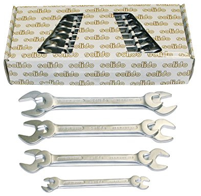 SOLIDO 156900023 Doppelmaulschlüssel-Satz DIN 3110 6-22 mm 8-teilig