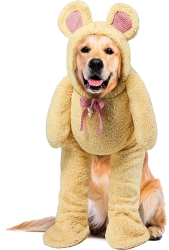 Rubie's Official Laufender Teddybär-Haustierkostüm, Größe L