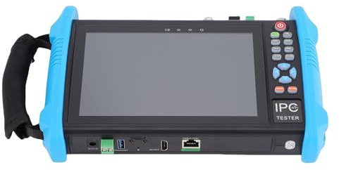 IP Kamera Tester, IPC-9800 Plus Serie 7 IP-CCTV Tester 4K H.265 TVI CVI AHD Analog AC 100-240V (EU Plug-IPC-9800 Plus-)