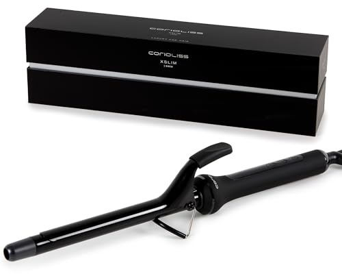 Corioliss X-Slim | Rizador Pelo Ondas | Tenacillas Para Rizar El Pelo | Ondulador Moldeador Profesional | Cerámica Y Turmalina | Temperatura 80ºC-210ºC | 19 MM