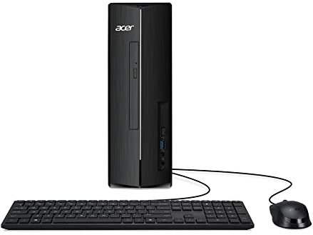 Acer Aspire XC-1760 PC Fisso, Desktop, Processore Intel Core i5-12400, Ram 8 GB DDR4, 512 GB SSD, DVD-RW, Scheda Grafica NVIDIA GeForce GT 1030 2GB, Wireless Lan, Tastiera e Mouse USB, Windows 11 Home