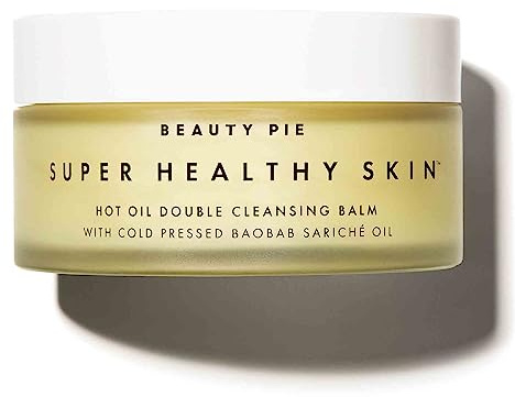 Beauty Pie Super Healthy Skin™ Hot Oil Double Cleansing Balm, Multi-Action Face Cleanser, Suitable For All Skin Types, Cruelty Free, 100ml, Formulated In Japan