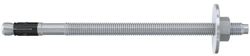 fischer - Ankerbolzen FAZ II Plus 12x220 120/140 aus elektroverzinktem Stahl mit großer Scheibe, 20 Stück