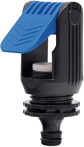 B2C Universal Tap Connector Adapter Mixer Kitchen Garden Hose Pipe Joiner Fitting 1/2 - Fits MOST kitchen taps (Lever type - Blue)