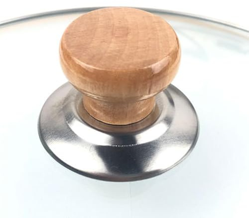 Ersatzgriff für Topfdeckel, 5,7 x 2,8 cm, Topfdeckel-Ersatzgriff, Küchenknopf zum Kochen, ergonomischer zum Kochen, Haushaltspfannendeckelknopf für Woks, Töpfe, Dampfgarer