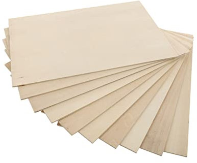 DIYEAH Natürliche Scheiben Brandmalerei Lindenholz Sperrholz 10pcs Holz Rohlinge Für Kunst
