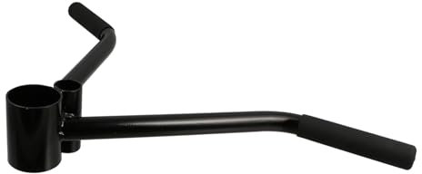 GANAZONO Back Training Handle Hochwertige T-bar Griff Für Effektives Rückenmuskeltraining Fitness Zubehör Für Home Gym Langlebige Stahlkonstruktion Installieren Als Ersatz Für