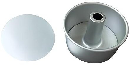 Mikinona Moule à Gâteau Rond En Alliage D'aluminium 20 Cm à Fond Creux, Moule De Cuisson Diy, Transfert Thermique Rapide, Démoulage Facile, Usage Pâtisserie, Lot De 3 Set De Pièces