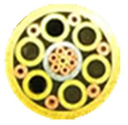 Mosaici Pin Rivetti, Rivetti a mosaico da 6 mm for manico di coltello in lega di rame, diametro 6 mm, lunghezza 90 mm