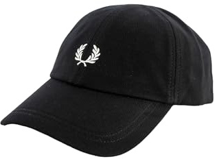 Fred Perry Caps Pique Classic 843 Black/Snowwhite