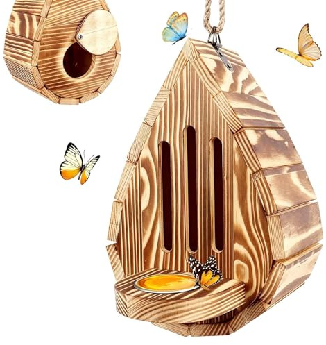 Maison À Papillons D'Extérieur Résistant aux intempéries et conçu pour | Maison à papillons décoration de jardin Pour Jardiniers Professionnels Passionnés Habitat De