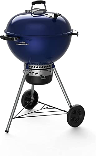 Weber Holzkohlegrill Master Touc GBS C-5750, 57 cm Bleue