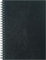 Zettler - Wochenplaner Balacron 2025 schwarz, 15x21cm, Taschenkalender mit 128 Seiten mit 1 Woche auf 2 Seiten, Adressteil, Notizbereich, Monatsübersicht, Mondphasen und internationales Kalendarium
