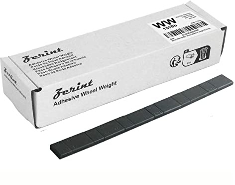 ZERINT WW-151Bb (5g + 10g) x 6 Stick-on Adhesive Tape Wheel Weights Tyre Balacncing Weights slim style 30 strips