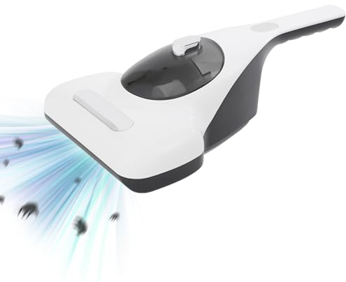 Kavolet Milbensauger, Bettstaubsauger mit violettem Licht, 12 kPa, Matratzenstaubsauger, tragbare Handstaubsauger, reinigt effektiv Kissen/Bettlaken/Matratzen/Sofas und andere Stoffoberflächen