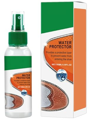 Imprägneringsspray för Djuprengörande Vattentät Impregnering 100 Ml | Sneaker skyddsspray Impregnering för Höst Vinter Sommar Regn Snö Promenader Cykling Utomhuskläder Vandring Urban