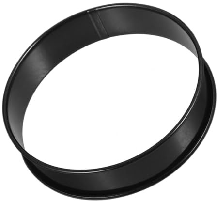 VALICLUD Anillo para Tartas de Acero Inoxidable Interior Antiadherente Molde Redondo para Repostería y Cocina Casa