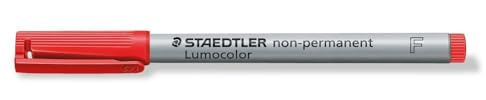 Staedtler 316-2 Feinschreiber Universalstift Lumocolor non-permanent, F, rot