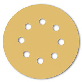 Starcke 514C2K Schleifscheibe/Klett Schleifscheiben | Ø 125 mm | 8 Loch | 100 Stück | Körnung/Korn: 150 (100 Scheiben)