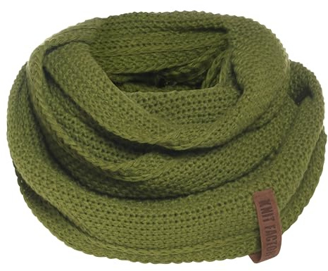 KNIT FACTORY - Coco Loop Schal - Gestrickter Schlauchschal - Für Damen und Herren - Herbst & Winter Essentials - Zeitloses Mode-Accessoire - Strickschal mit Wolle - Hochwertige Qualität
