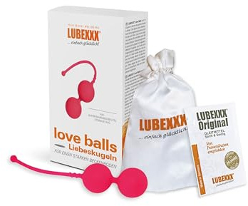 LUBEXXX Liebeskugeln pink. Fit im Intimbereich und mehr Lustempfinden durch starke Beckenbodenmuskeln.