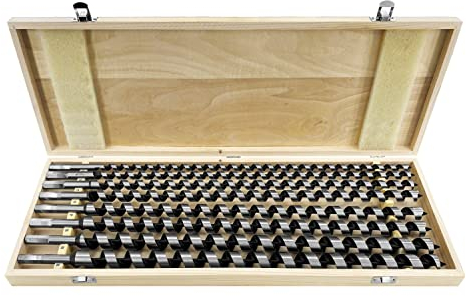 PAULIMOT Schlangenbohrer-Satz, 8-teilig Ø 10-24 mm, Länge 600 mm, Form Lewis