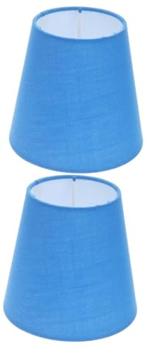 Hemobllo 2pezzi Lampada Paralume Tessuto Retro Per Lampadari Soffitto Copertura Lampada Resistente e Stabile Design Elegante Per Casa e Ufficio Adatta Diversi Tipi Di Illuminazione