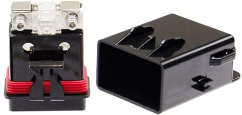 ESX DFH-WP-ANL50 - wasserdichter Sicherungshalter für eine oder Zwei Mini ANL Sicherungen - Kabelquerschnitte bis zu 50 mm² - ESX Direction Serie
