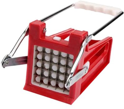 Milisten schneidematte tortenboden schneidehilfe Imbissbude Cutter Kartoffelschneider Pommes-Frites- Multifunktion Aufschnitt Kartoffelmaschine Pommes frittes rot