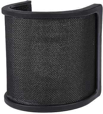 Toyvian Blowout Prevention Net U-shaped Mic Filter Shield Wind Screen Filter for Recording Streaming for Microphone