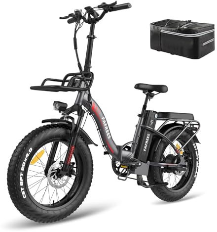 Fafrees F20 MAX E-Bike Klapprad Elektrofahrrad mit 48V 22.5AH Abnehmbarer Akku, 20 Zoll *4.0 Fat Tire Faltbares E-Mountainbike für Herren Damen 7S Maximales Drehmoment 54 Nm