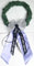 CaPiSo Couronne de deuil - Ruban funéraire - Décoration funéraire - Décoration funéraire