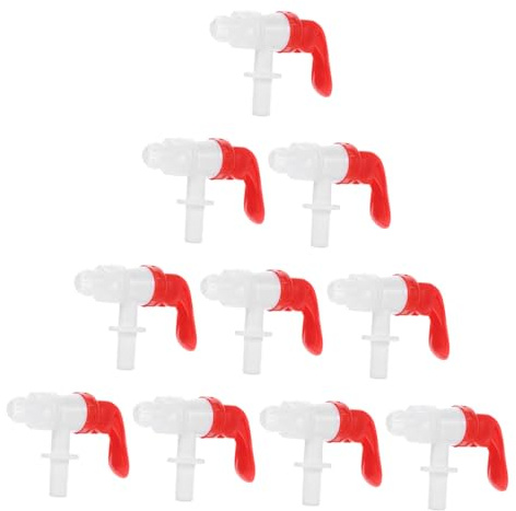 Mobestech Grifos Dispensador De Plástico 10 Piezas, Grifo Para Jarra y Botella, Sin Fugas, Apto Para Alimentos y Bebidas, Uso Doméstico Fiestas