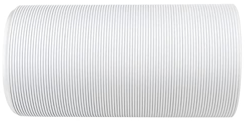 Ldafava Tubo de Escape de Aire Acondicionado Estirable, Resistente al Calor, Rosca Derecha, Manguera corrugada, Repuesto de ventilación de CA portátil, Material de Alambre de Acero PP