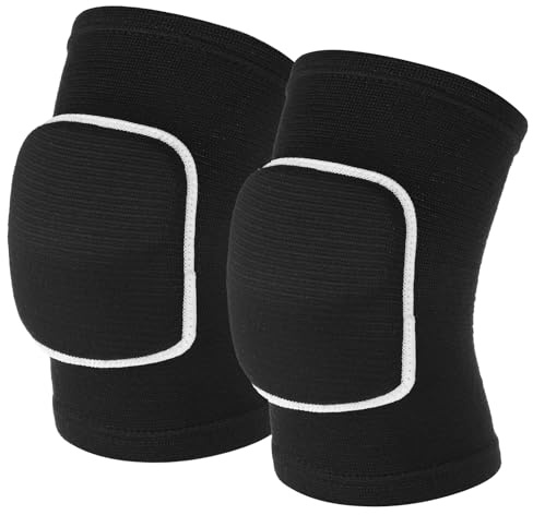 Sibba Ginocchiere per bambini, antiscivolo, ginocchiere (S) | Imbottite, in schiuma, per sport quotidiani, elastiche, morbide, per pallavolo, danza, corsa, pattinaggio, basket, calcio