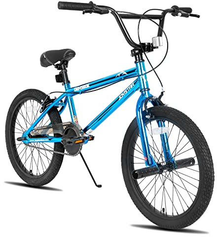 JOYSTAR Vélo BMX 20 Pouces pour garçons et Filles de 7 à 12 Ans | Vélo Freestyle pour débutants avec Deux Freins à Main et 2 pegs